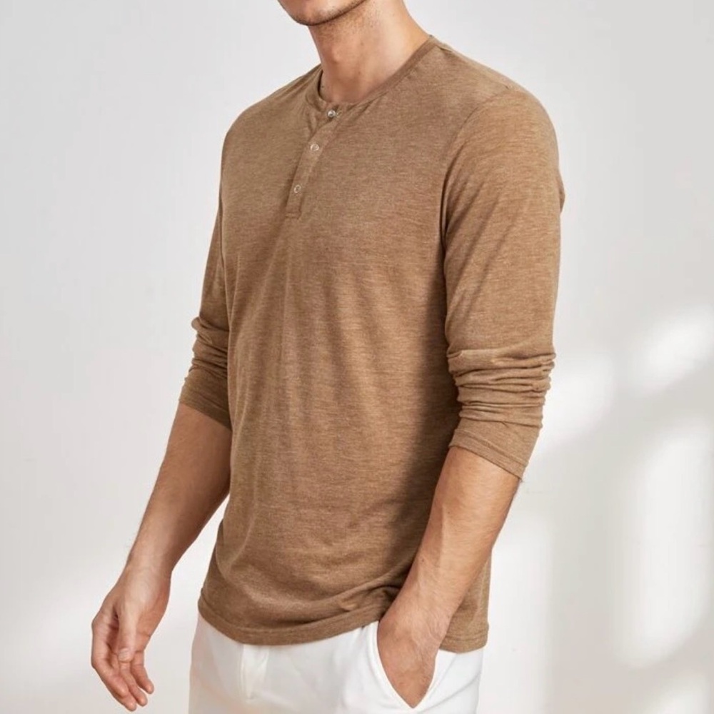 3/$12 Men’s SHEIN Caramel Pullover
